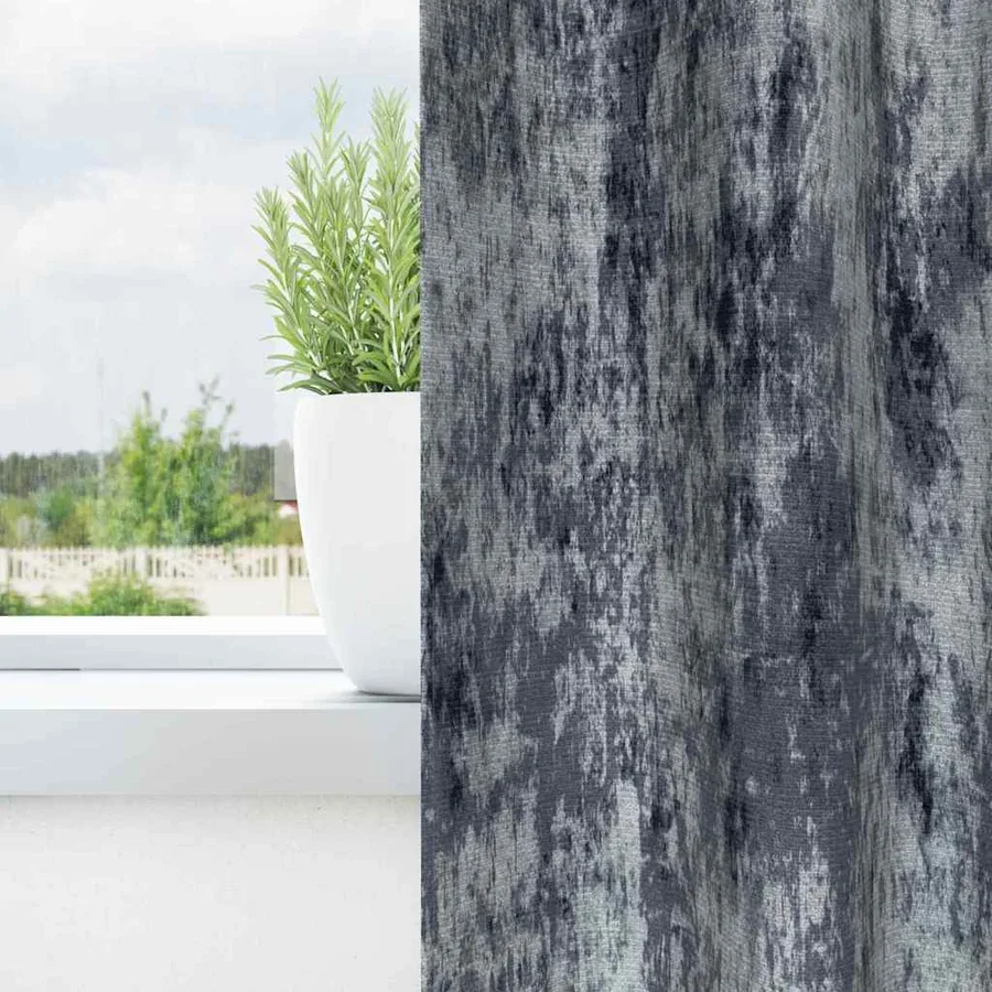 Rideaux en velours 2 pcs Gris Argenté 225 x 140 cm Velours - 3