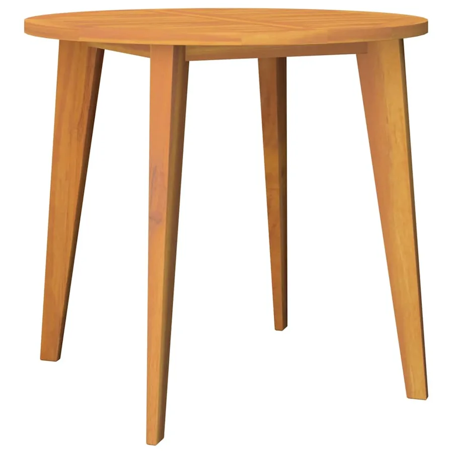 Ensemble à manger de jardin 3 pcs Bois d'acacia solide - 4