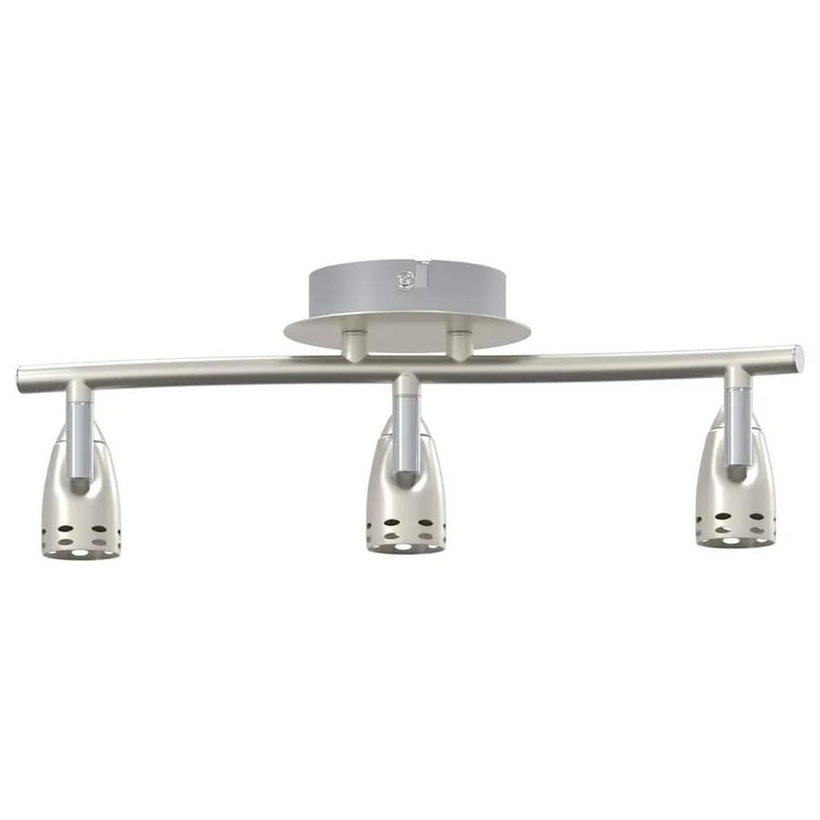 Spot de plafond Nickel 36,5 x 10 x 12,5 cm Métal - 6