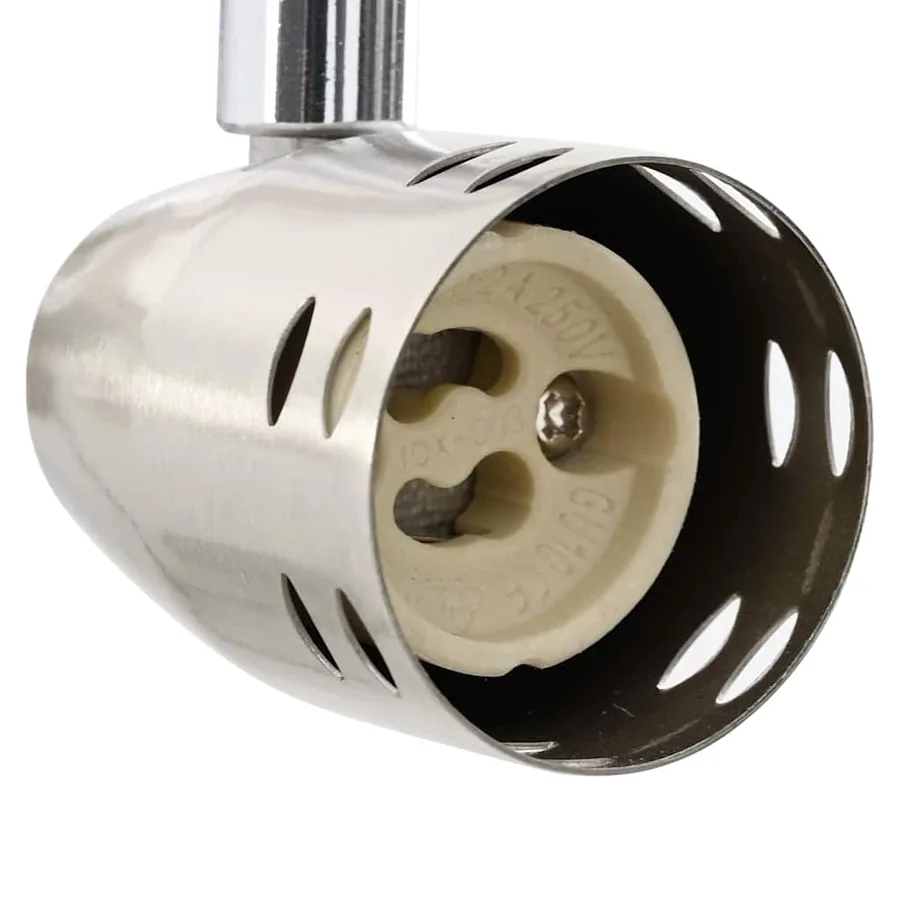 Spot de plafond Nickel 36,5 x 10 x 12,5 cm Métal - 9