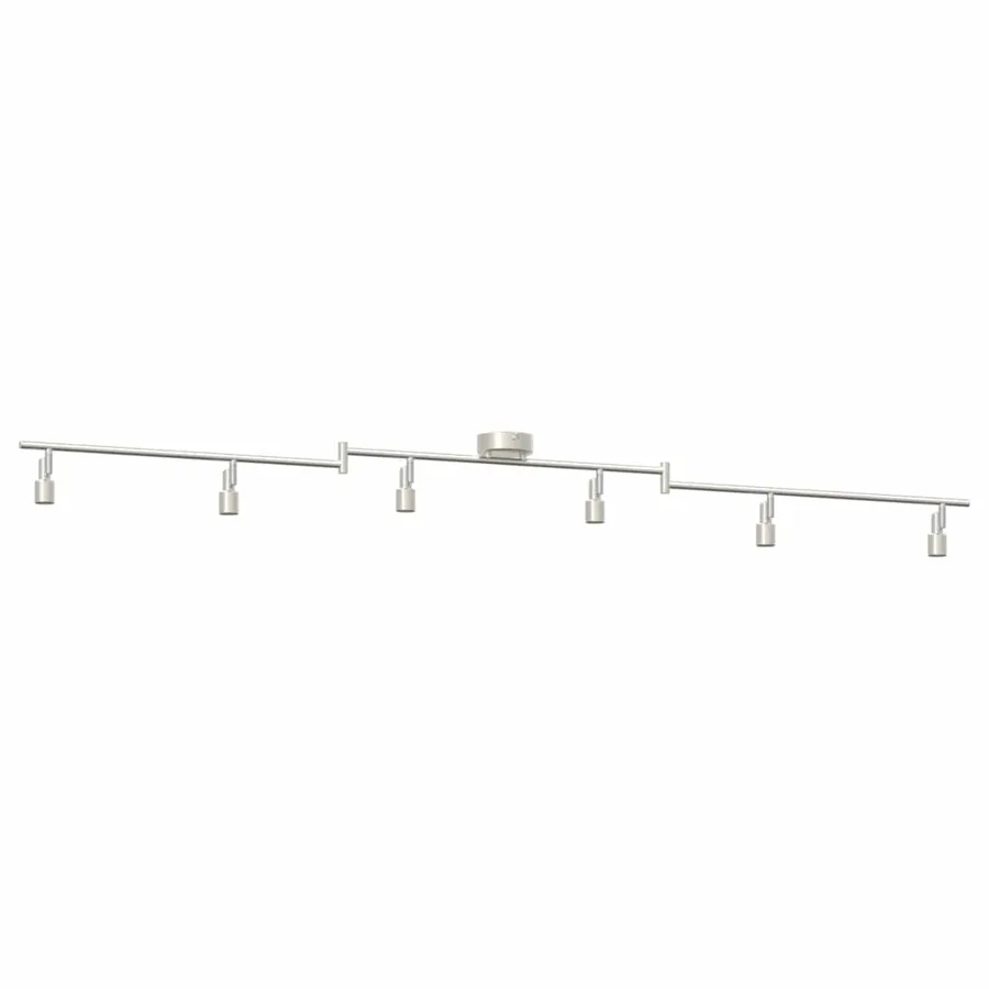 Spot de plafond Nickel 176,5 x 9,5 x 14 cm Acier - 5