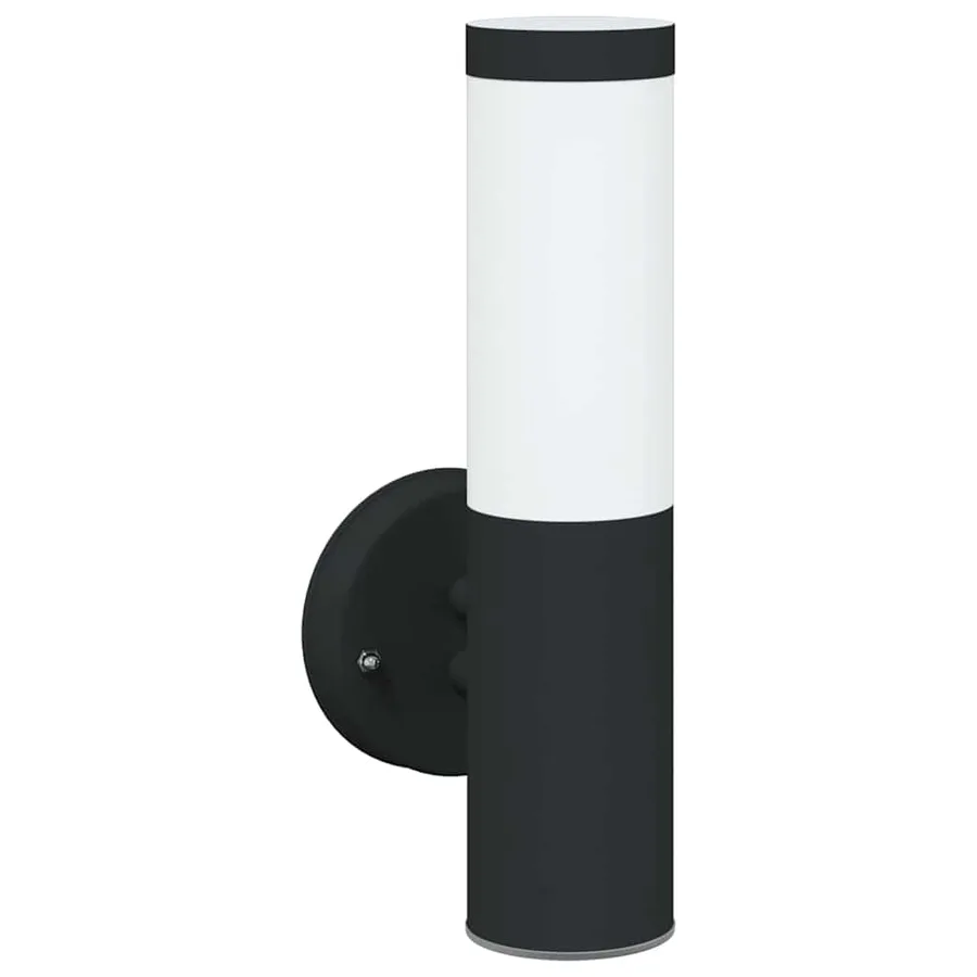 Applique Murale Extérieure Noir 15 x 7,5 x 33 cm - 2
