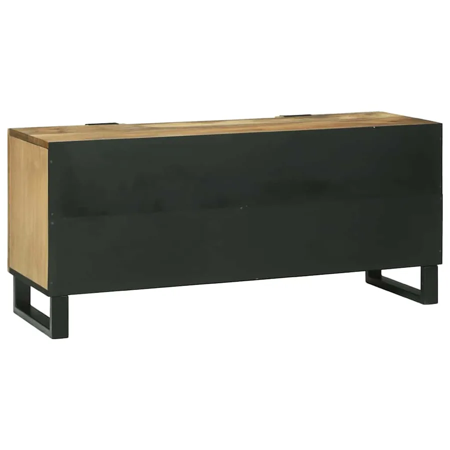 Unites TV avec tiroir Marron 105 x 33 x 46 cm Bois d'ingénierie - 5