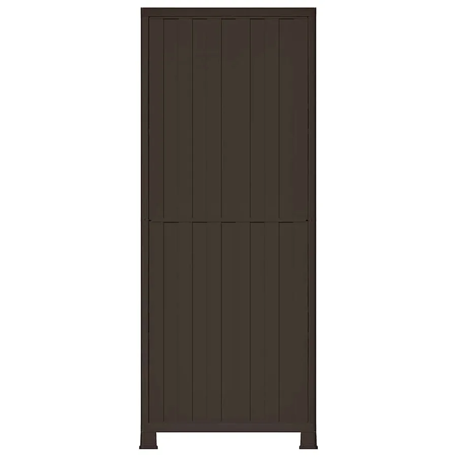 Armoire en plastique 68x39x171,5 cm - 5