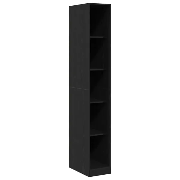 Armoire Chêne noir 30 x 50 x 200 cm Bois d'ingénierie