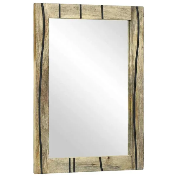 Miroir de salle de bain Rectangulaire Naturel 50 x 2,5 x 70 cm