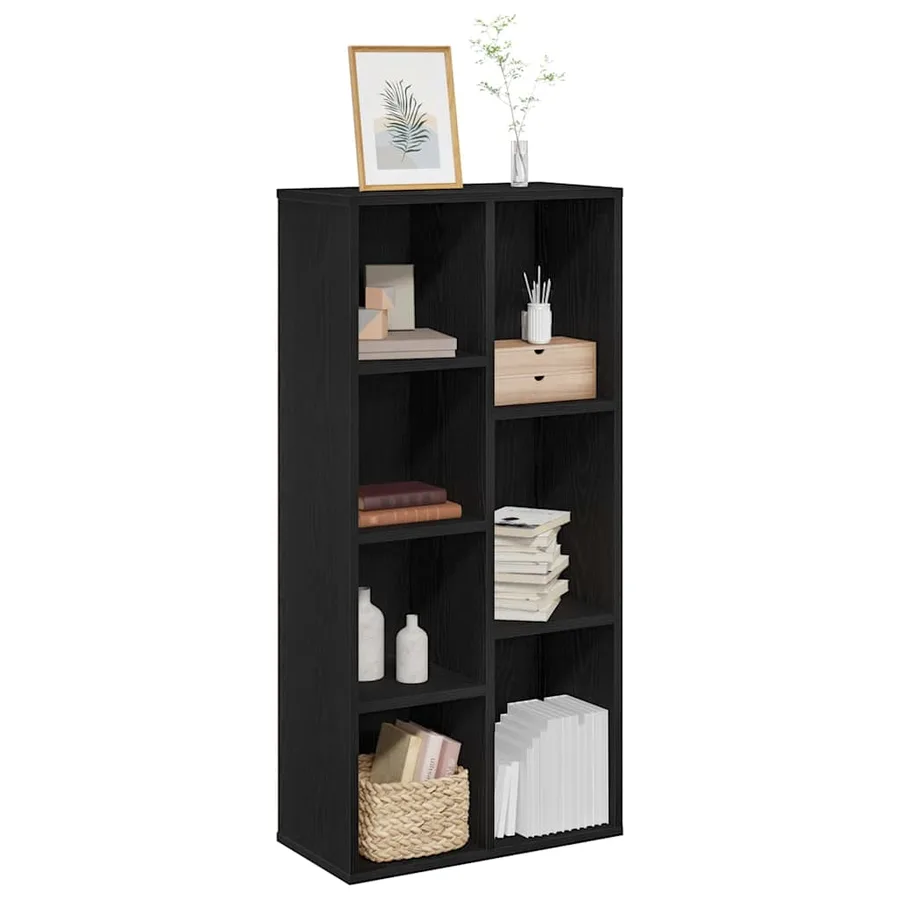 Bibliothèque Chêne noir 50 x 25 x 102 cm - 3