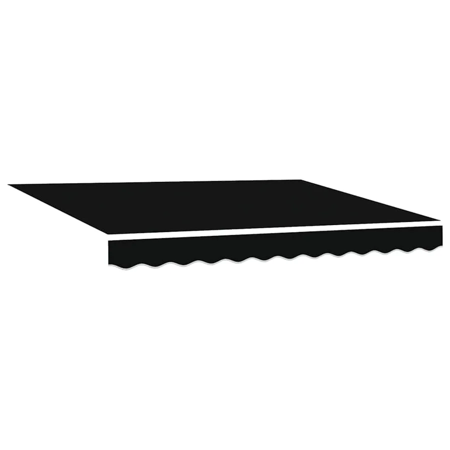 Auvent rétractable Noir 350 x 250 cm - 4