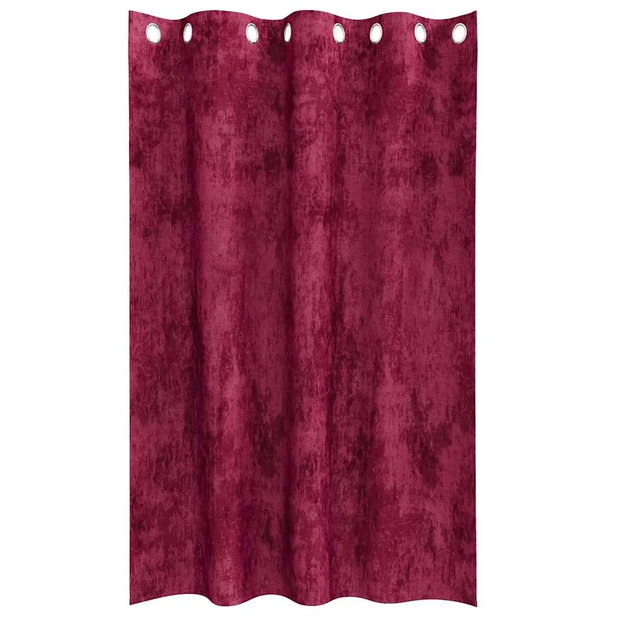 Rideaux en velours 2 pcs Bordeaux 175 x 140 cm Velours - 4