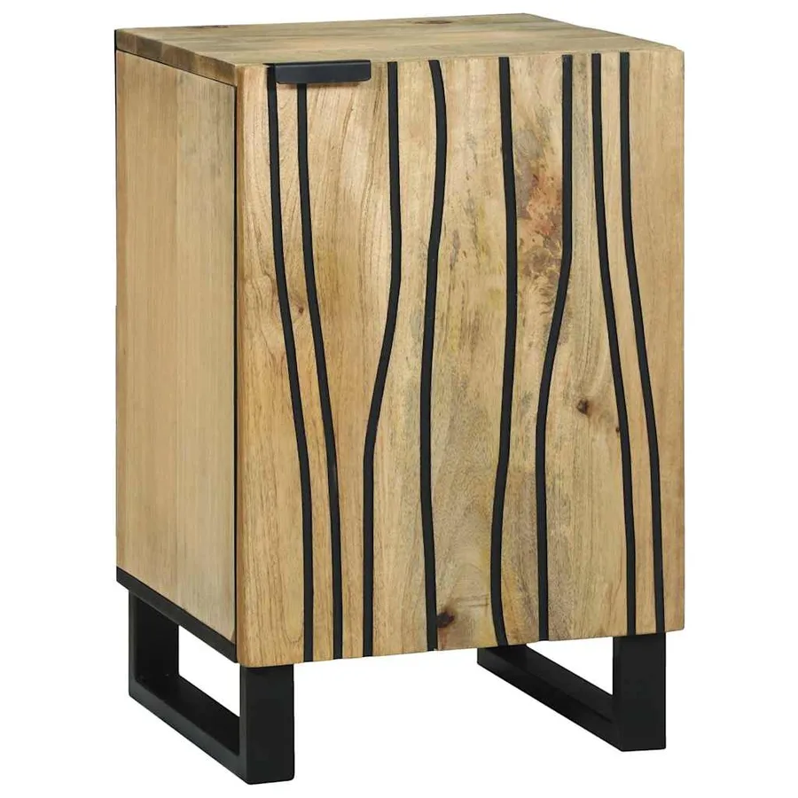 Ensemble de mobilier de salle de bain avec tiroir 5 pcs Marron - 6