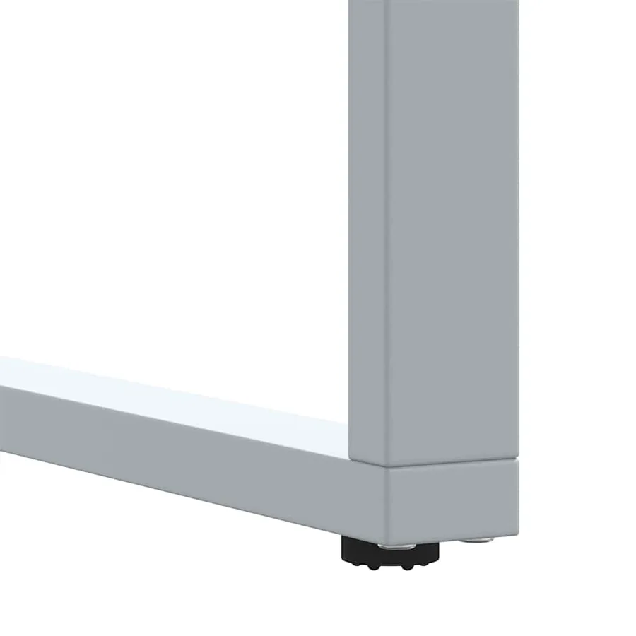 Table de Jardin Gris 140 x 80 x 75 cm Bois d'Acacia Massif - 9