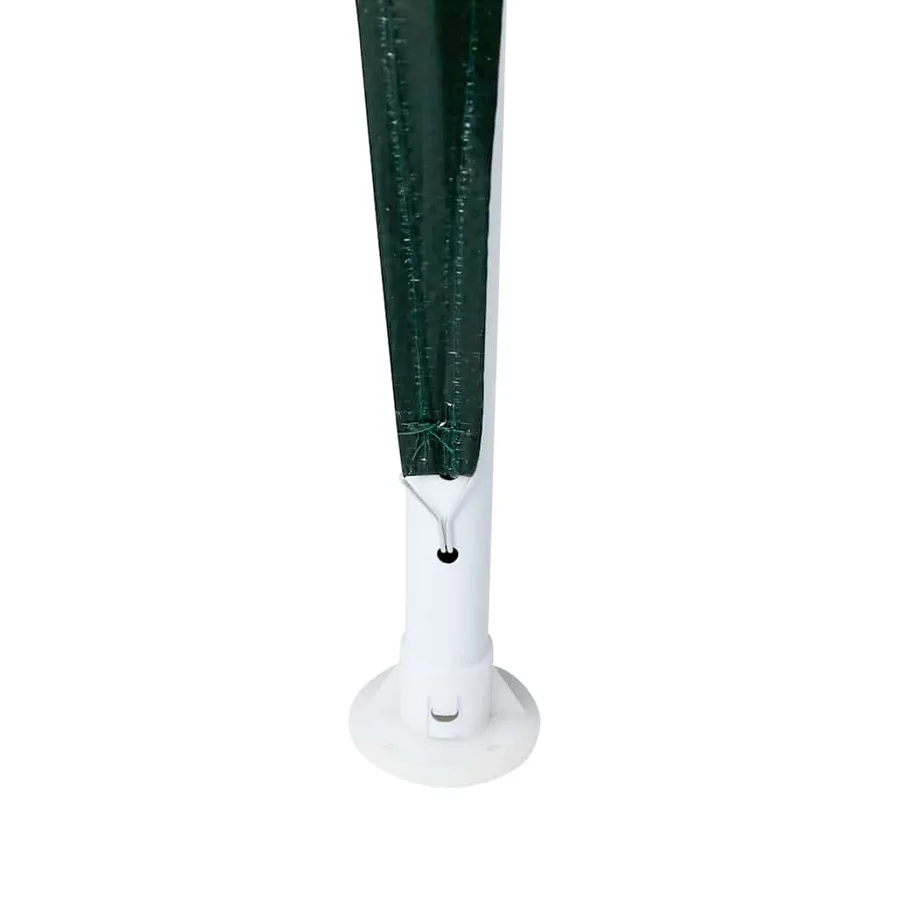 Tente de fête Vert 400 x 400 x 266 cm Polyéthylène et acier - 9
