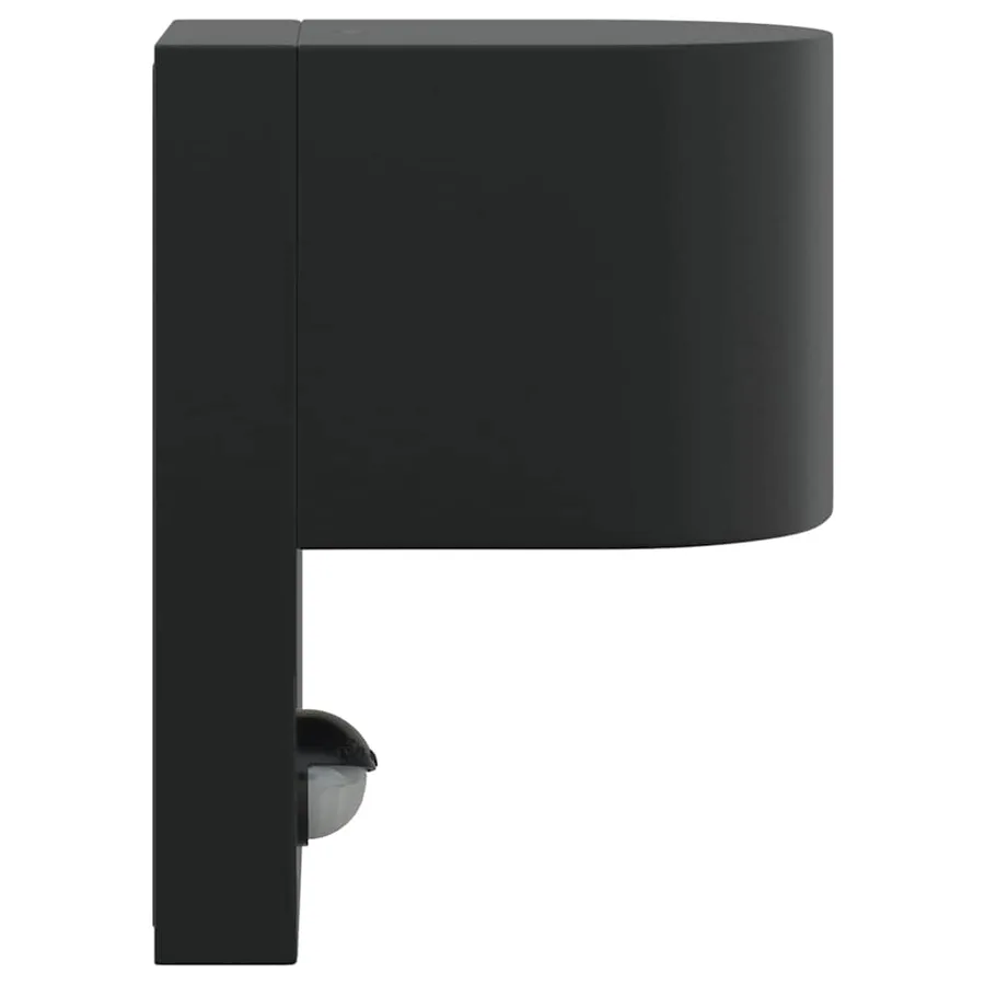 Applique Murale Extérieure Noir 12 x 7 x 15 cm Acier inoxydable - 5