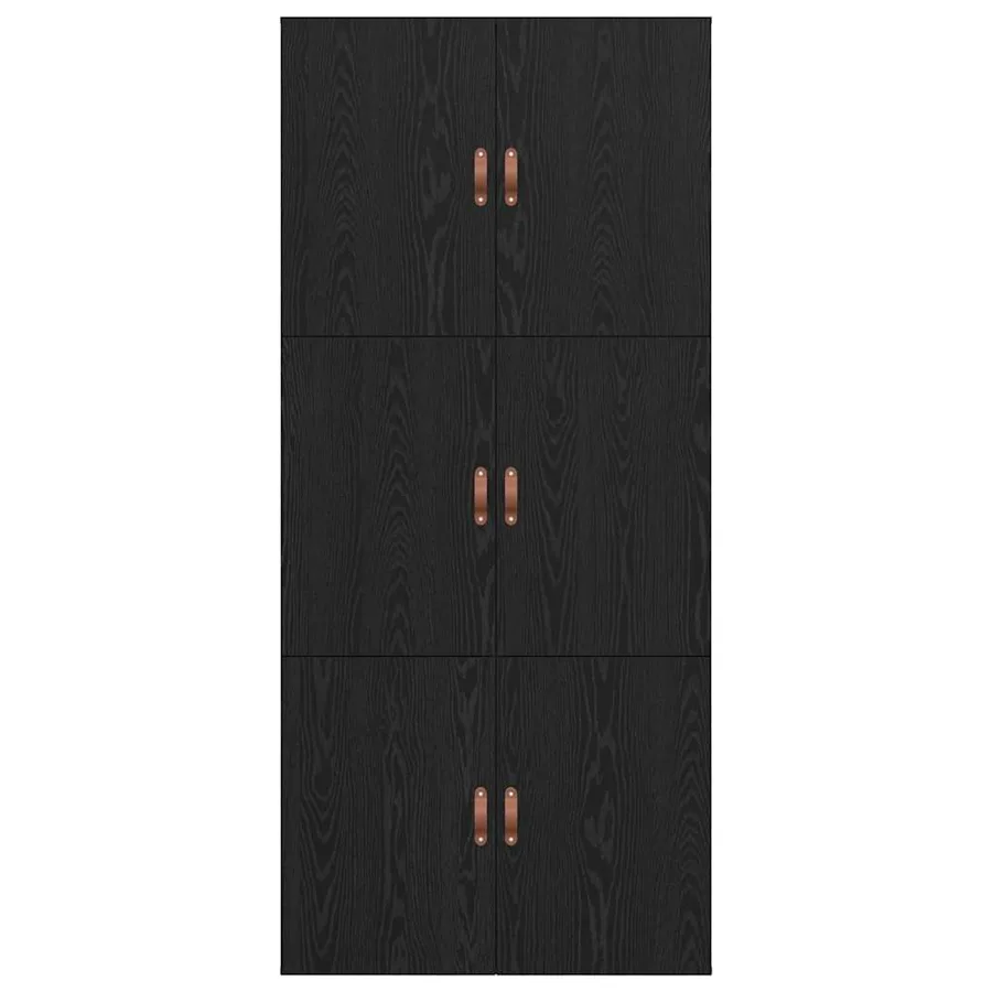 Cadre de lit avec rangement Chêne noir 90 x 200 cm - 9