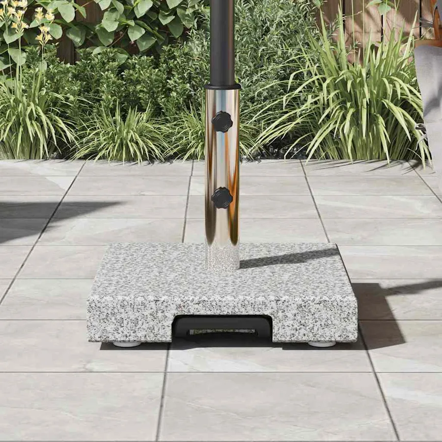 Pied de parasol Gris 41 x 41 x 37 cm Granite - 4