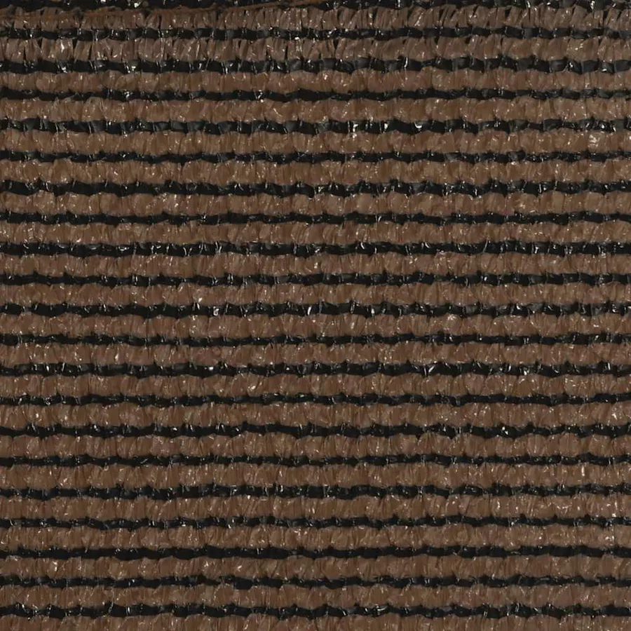 Voile d'ombrage 160 g/m² trapèze marron 4/5x4 m PEHD - 9