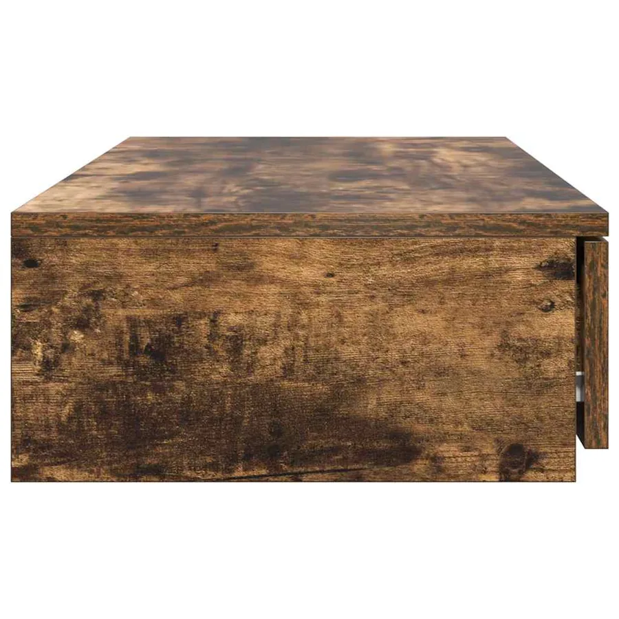 Tiroirs de lit Chêne fumé 80 x 36,5 x 16,5 cm Bois d'ingénierie - 7