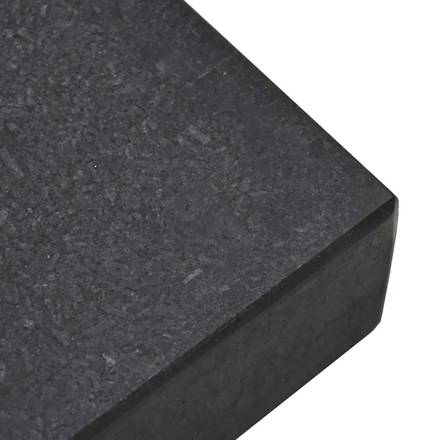 Pied de parasol Noir 45 x 25 x 45 cm Granite - 8