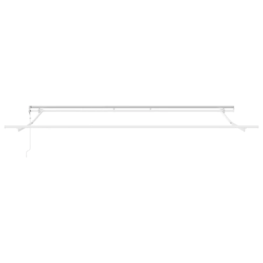 Auvent rétractable Rouge et Blanc 500 × 350 cm - 6
