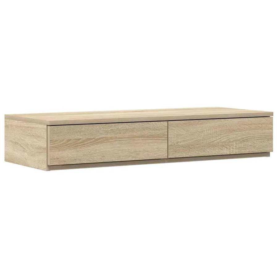 Tiroirs de lit avec tiroir Chêne Sonoma 90 x 36,5 x 16,5 cm - 2