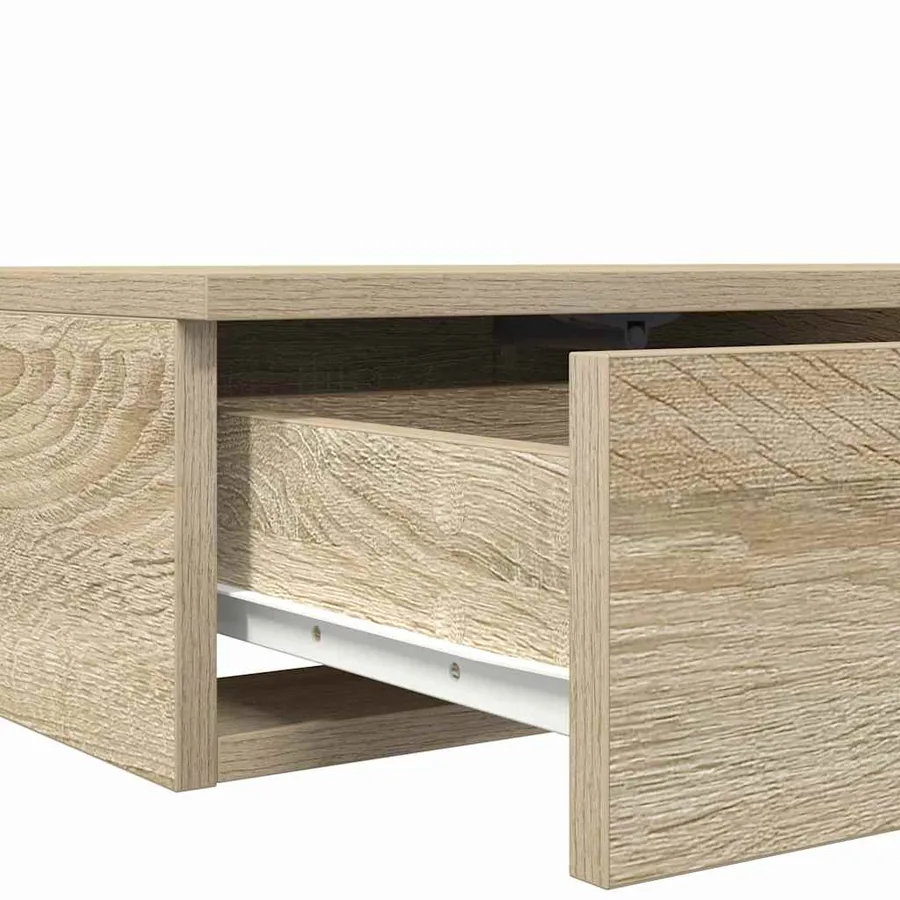 Tiroirs de lit avec tiroir Chêne Sonoma 90 x 36,5 x 16,5 cm - 9