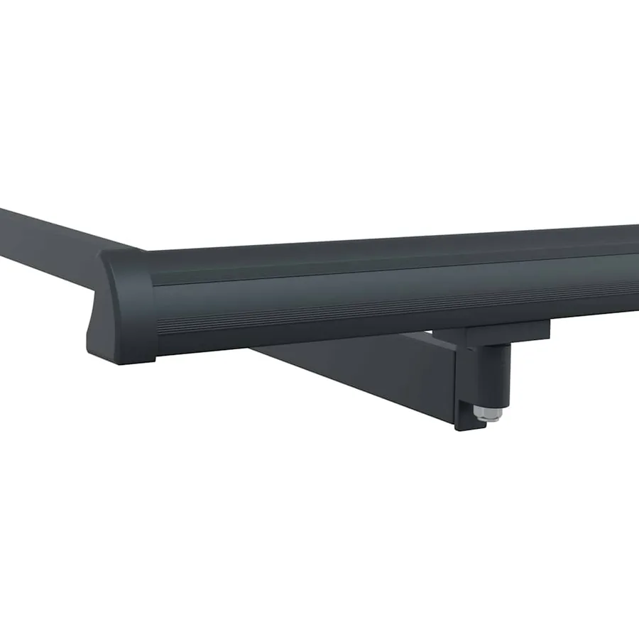 Cadre d'auvent Anthracite 3,5 x 2 m Métal - 7