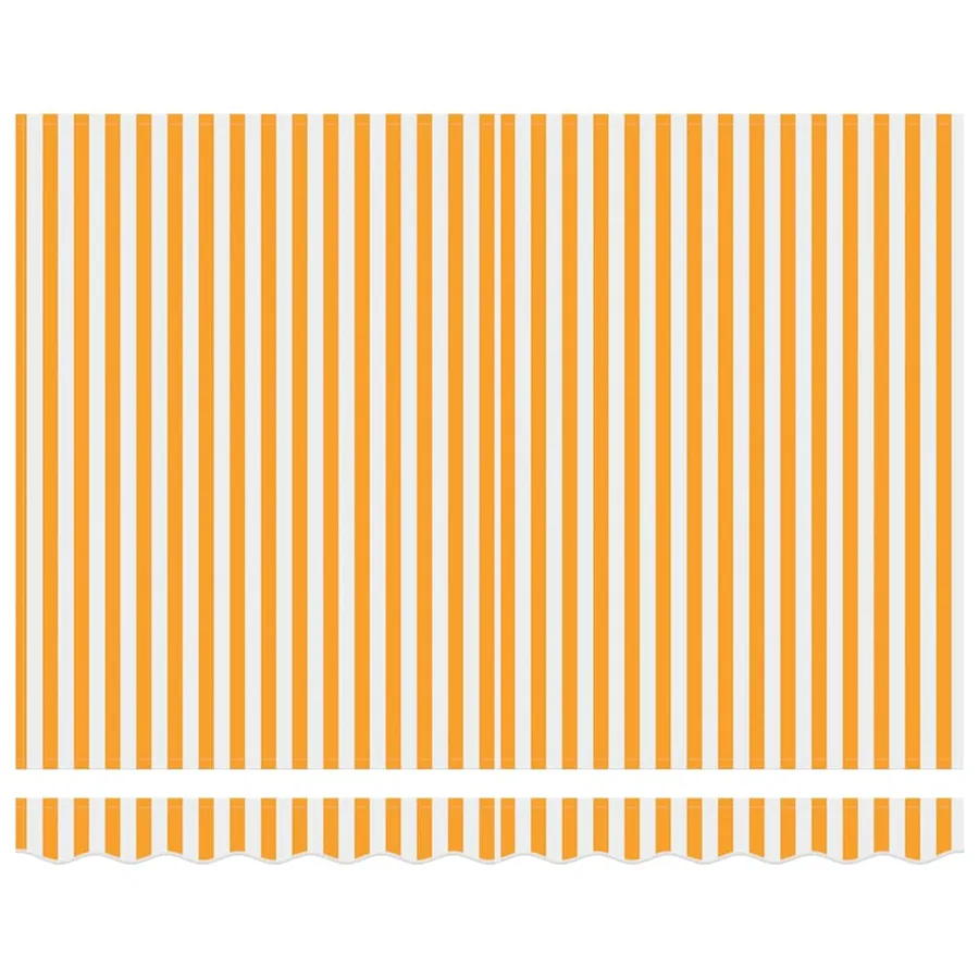 Cadre d'auvent Jaune et blanc 300 x 200 cm - 6