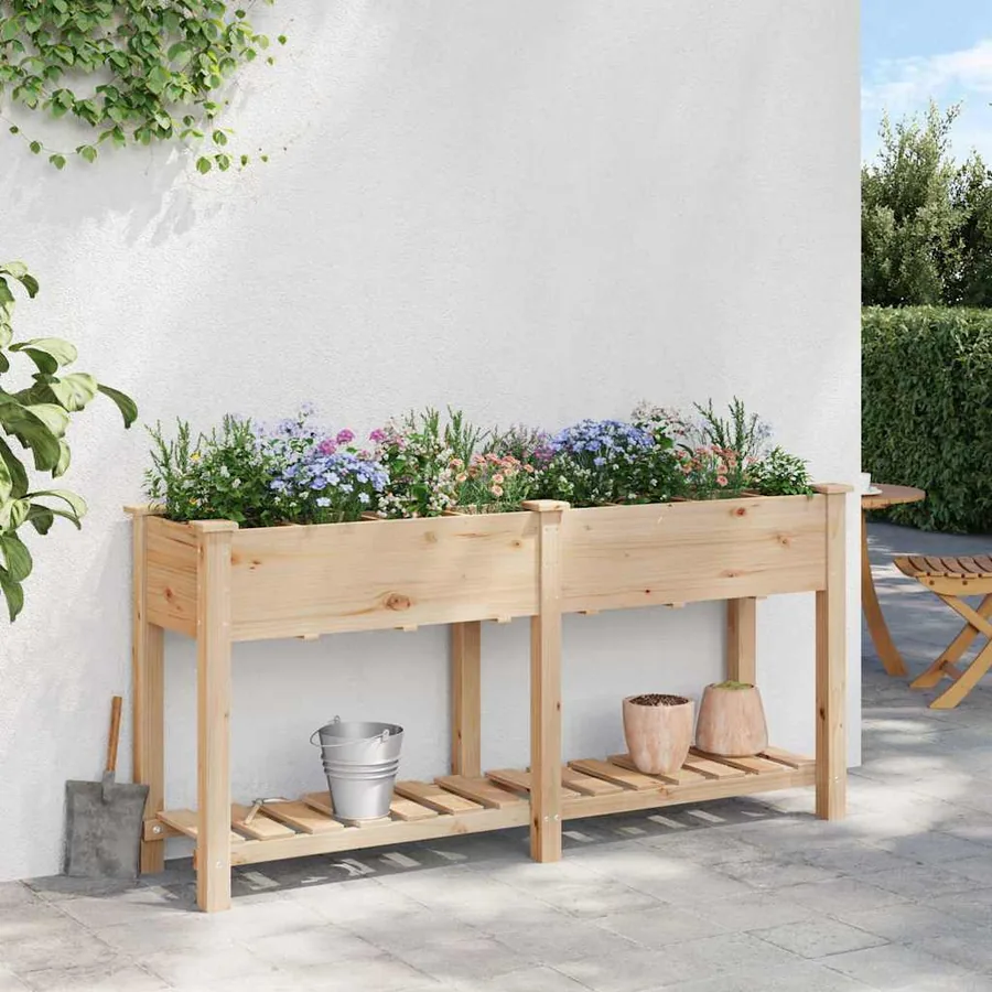 Cache-pot de jardin Beige 161,5 x 45 x 76,5 cm - 4