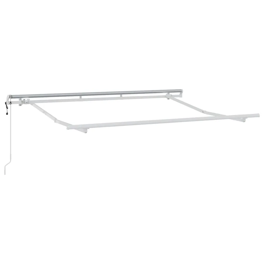 Auvent Rétractable Jaune 300 x 200 cm tissu - 4