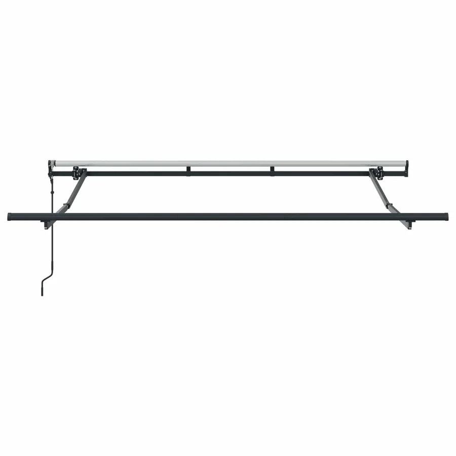 Auvent Rétractable Blanc 250 x 200 cm tissu - 7