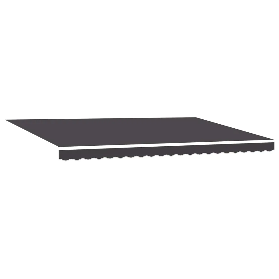 Cadre d'auvent Anthracite 500 × 300 cm - 4