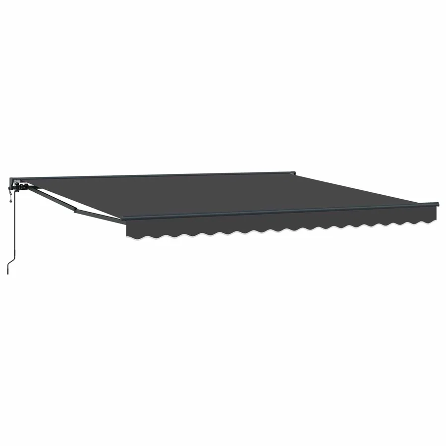 Cadre d'auvent Anthracite 400 × 300 cm - 2