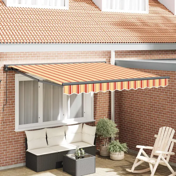 Cadre d'auvent Multicolore 350 x 250 cm