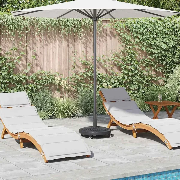 Pied de parasol Art déco Noir Ø 45 x 39.5 cm Fer