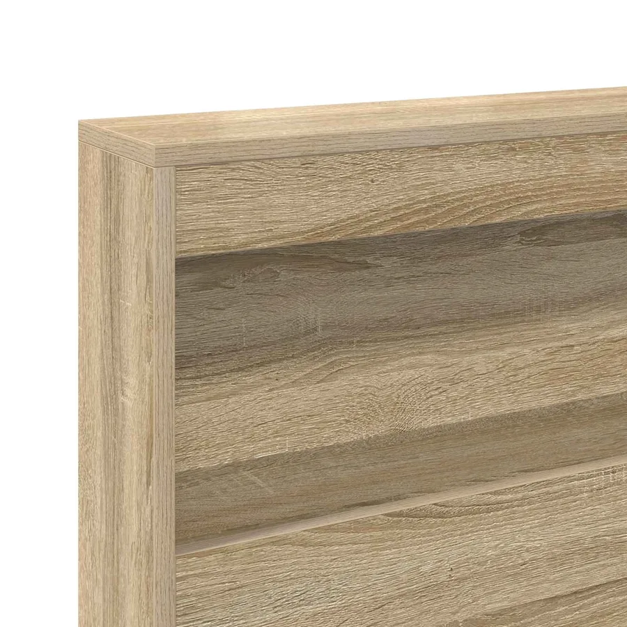 Tête de lit de rangement Chêne Sonoma 160 cm Bois d'ingénierie - 9