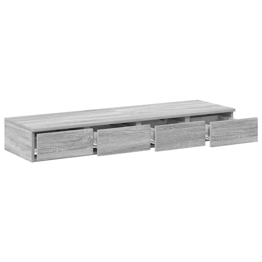 Tiroirs de lit avec tiroir Gris Sonoma 120 x 36,5 x 16,5 cm - 5