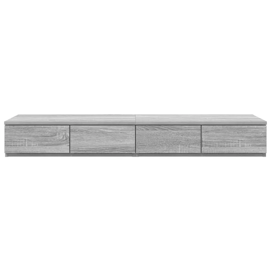 Tiroirs de lit avec tiroir Gris Sonoma 120 x 36,5 x 16,5 cm - 6