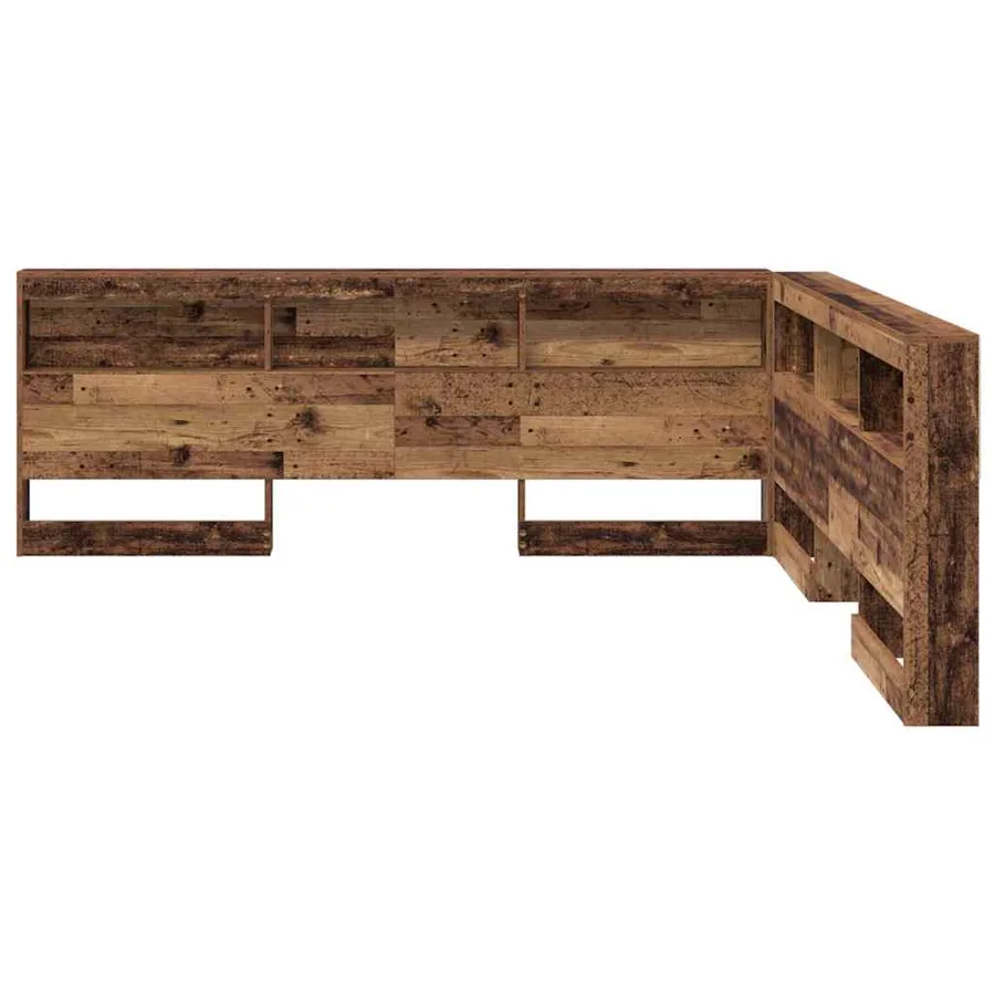 Tête de lit de rangement Bois Ancien 180 cm Bois d'ingénierie - 6