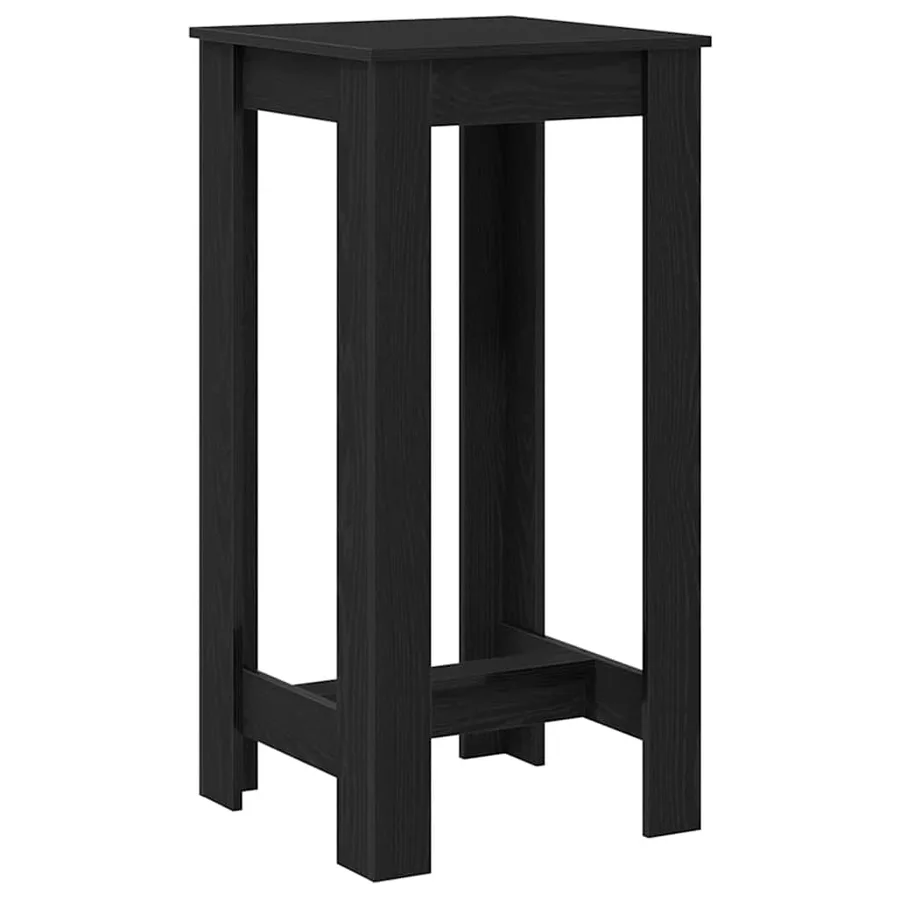 Table de bar Chêne noir 51 x 50 x 103,5 cm Bois d'ingénierie - 2