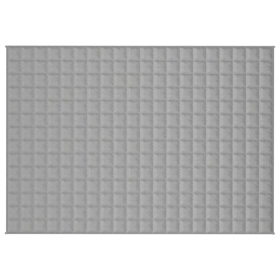 Couverture lestée Gris 140x200 cm 6 kg Tissu - 3