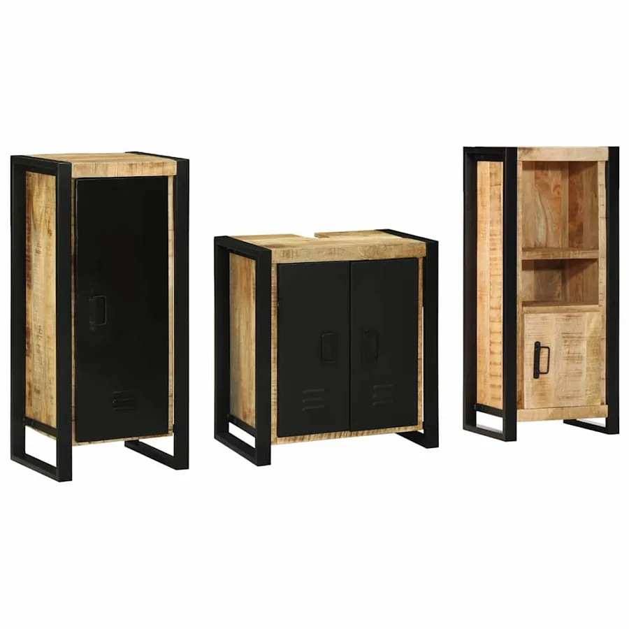 Ensemble de mobilier de salle de bain avec tiroir 3 pcs