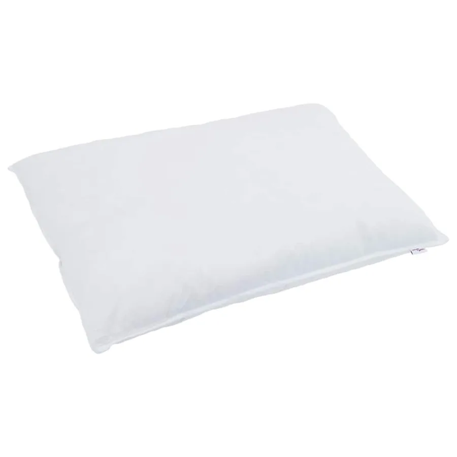 Oreiller avec oreiller 2 pcs Blanc 50 x 75 cm Plume - 4