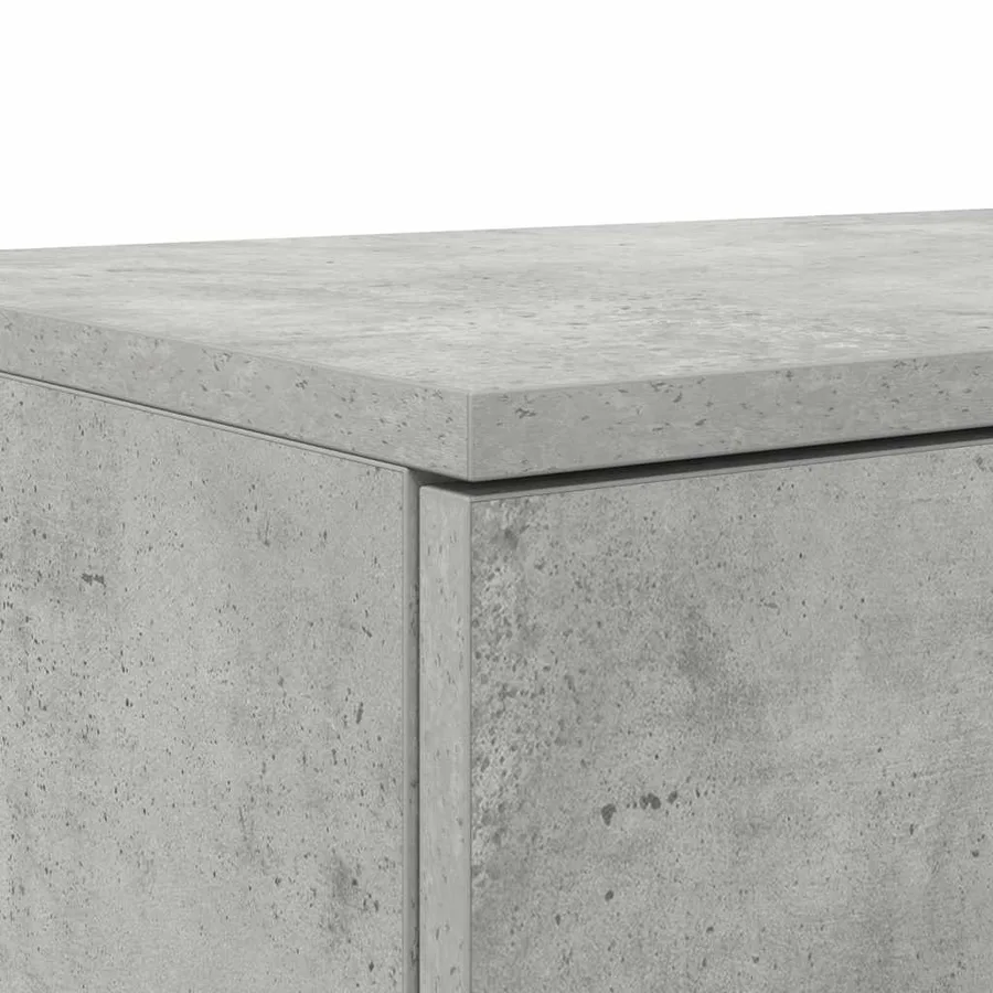 Tiroirs de lit avec tiroir Gris béton 100 x 36,5 x 16,5 cm - 10