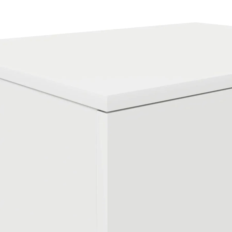 Armoire de rangement 2 pcs Blanc 103 x 41 x 40 cm - 10