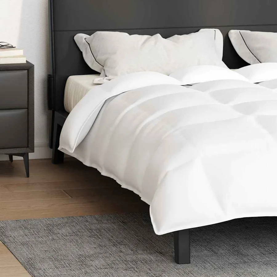 Duvet d'hiver Blanc 240 x 200 cm Plume - 5