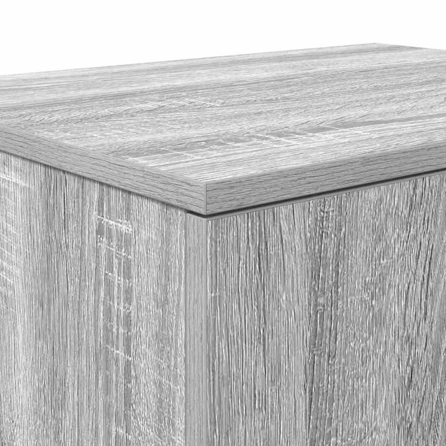 Armoire de rangement 2 pcs Gris Sonoma 103 x 41 x 40 cm - 8