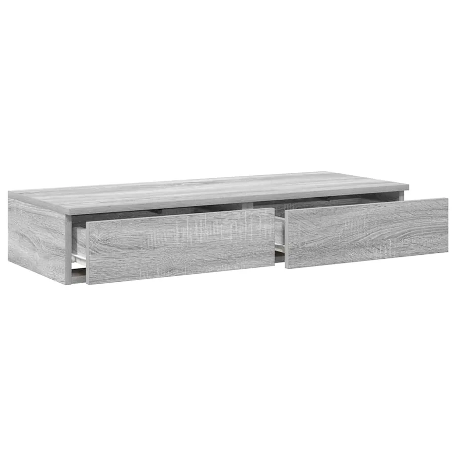 Tiroirs de lit avec tiroir Gris Sonoma 100 x 36,5 x 16,5 cm - 5