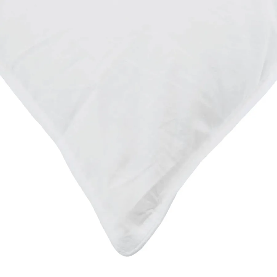 Oreiller avec oreiller Blanc 80 x 80 cm Plume - 7