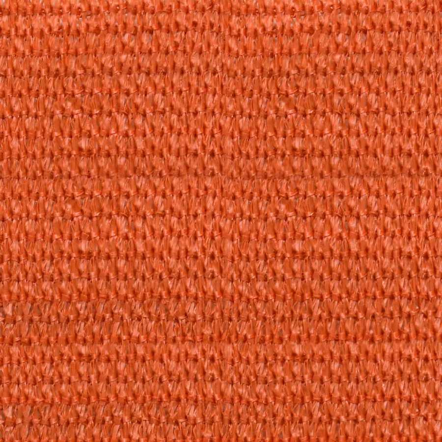 Voile d'ombrage 160 g/m² triangulaire orange 3x4x4 m PEHD - 9