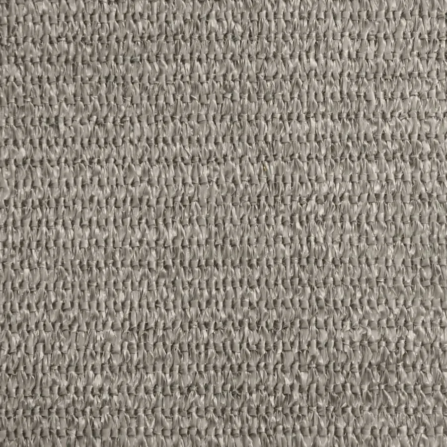 Voile d'ombrage 160 g/m² trapèze gris clair 3/4x3 m PEHD - 9